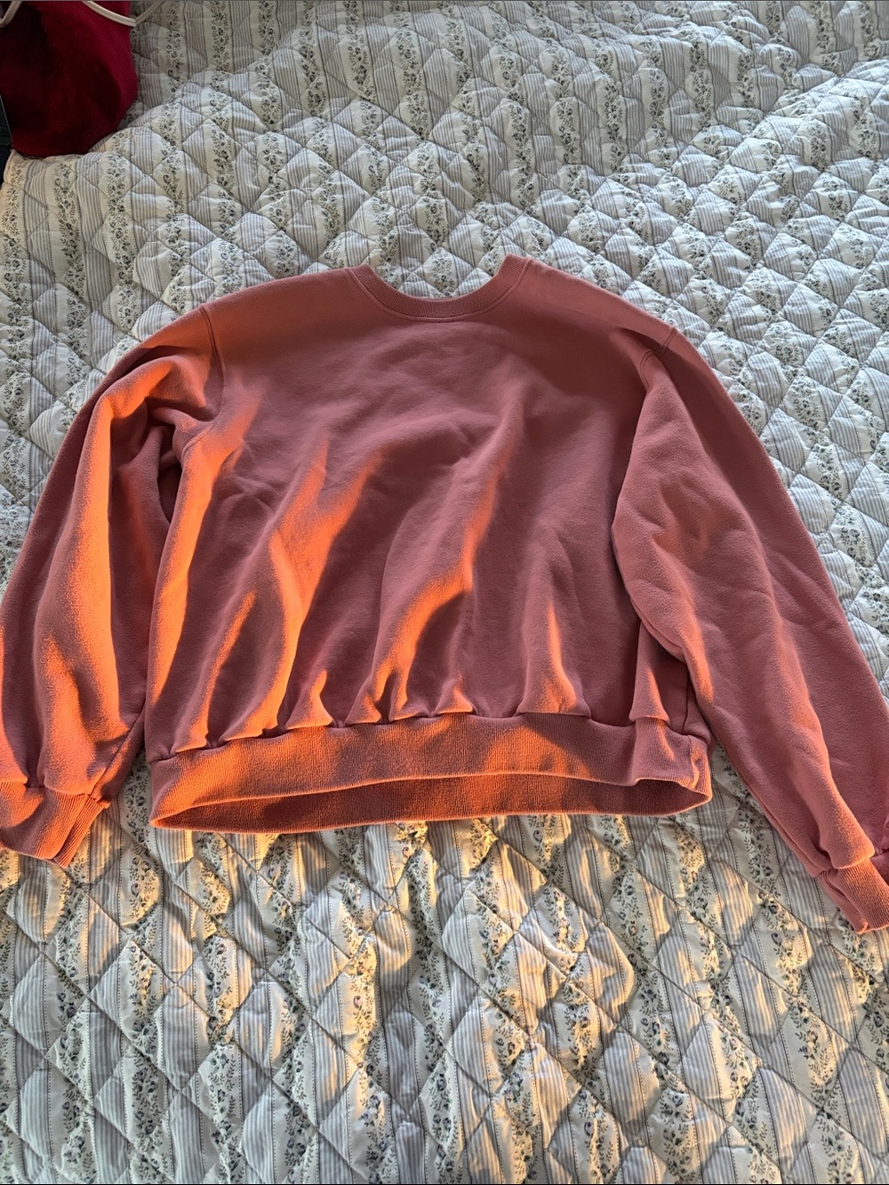 Hollister Dusty Rose Crewneck Sweatshirt